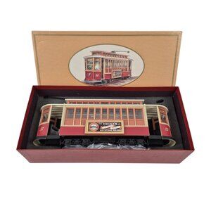Heinz 57 Keystone Brand Streetcar Coin Bank Trolley Collectible Model Boxed
